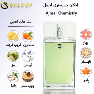 مشخصات ادکلن چمستری