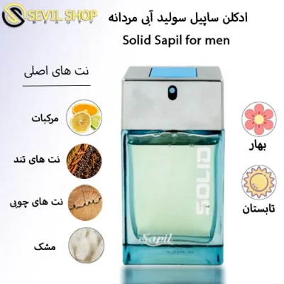 ویژگی های سولید آبی