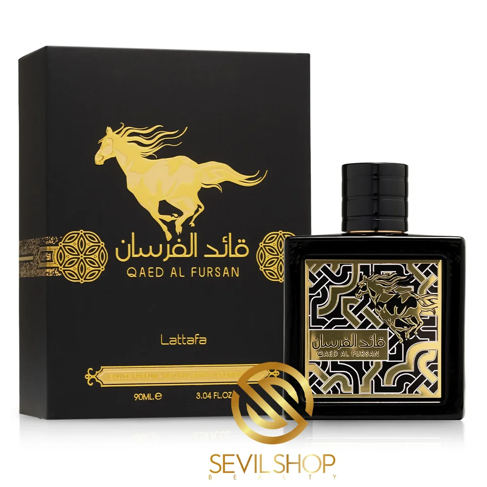 عطر ادکلن قائد الفرسان مشکی لطافه